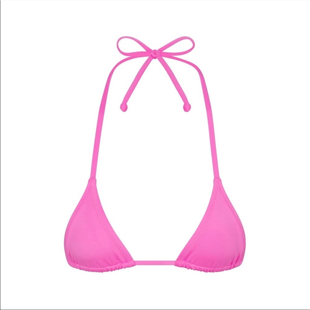 SWIM MICRO TRIANGLE TOP in taffy